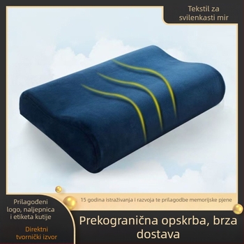Jastučić od memorijske pjene za salon ljepote — spori odziv, terapijski jastučić za masažu tijela, mali kvadratni oblik