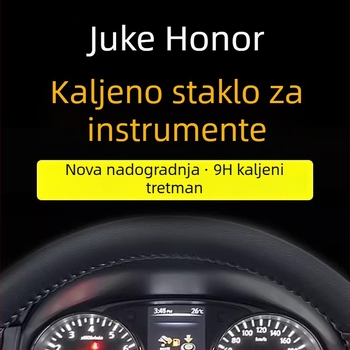 Kaljena zaštitna folija za navigacijski zaslon Nissan X-Trail Glory i zaštitu interijera središnje konzole