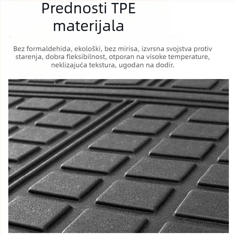TPE prostirka prtljažnika za Honda CR-V (2017-2022), otporna na habanje i vodootporna, podna prostirka za vozila s lijevim upravljačem