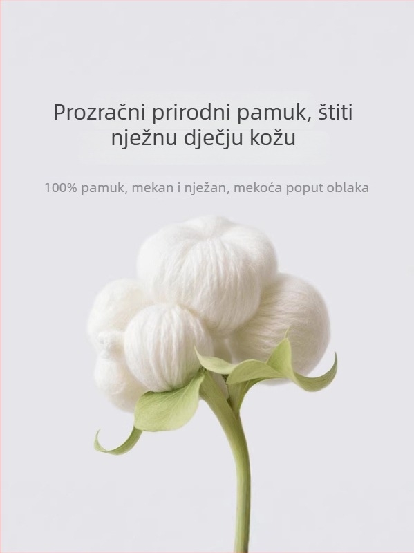 Dječja ljetna majica kratkih rukava od 100% pamuka, otisnut crtani motiv