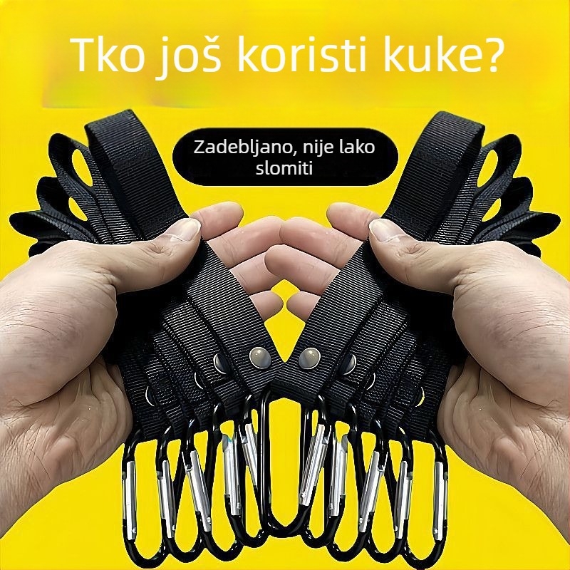 Prednji univerzalni kuk od nehrđajućeg čelika, višenamjenski za kačenje predmeta na električnim skuterima i motociklima