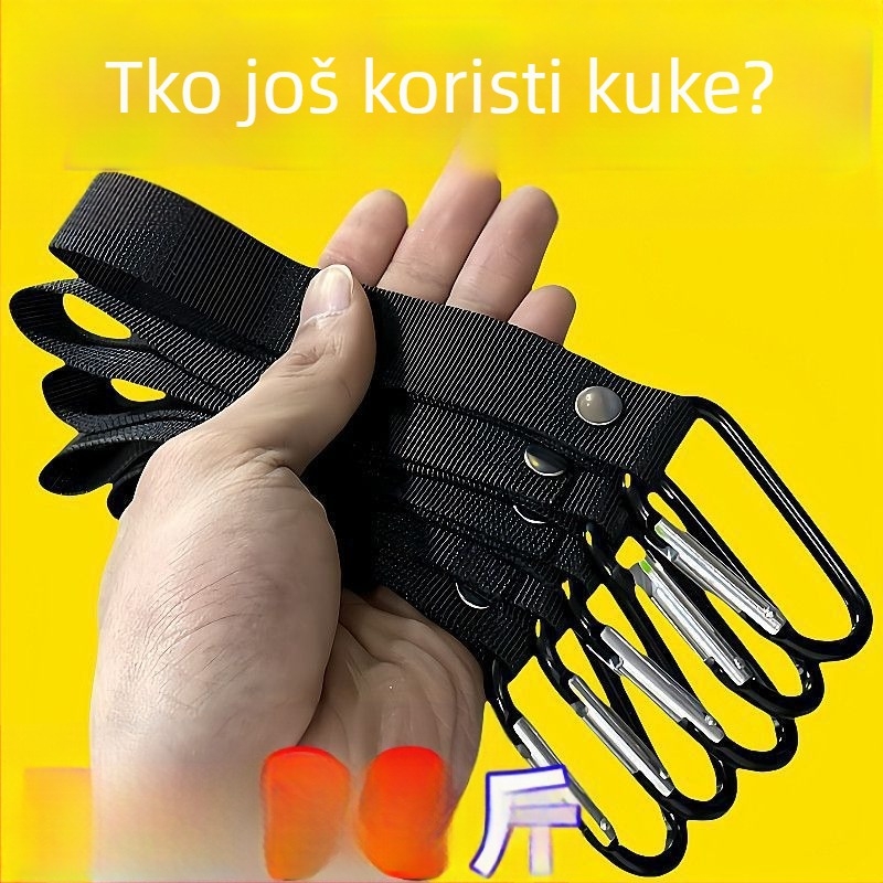 Prednji univerzalni kuk od nehrđajućeg čelika, višenamjenski za kačenje predmeta na električnim skuterima i motociklima