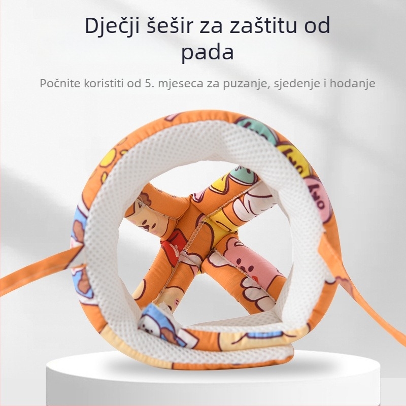 Šešir za zaštitu glave za bebe koje uče hodati, jastuk za zaštitu od udara, prozračan ljetni