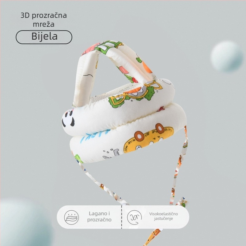 Šešir za zaštitu glave za bebe koje uče hodati, jastuk za zaštitu od udara, prozračan ljetni