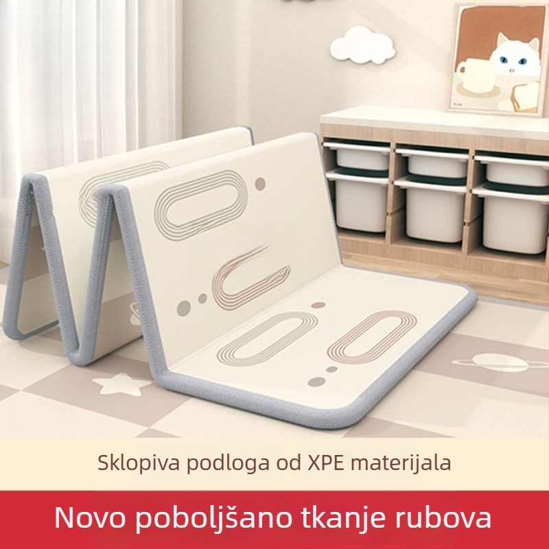 Debeli sklopivi madrac za puzanje beba, s međusobno povezanom pjenom, za dnevni boravak i spavaću sobu, bez mirisa