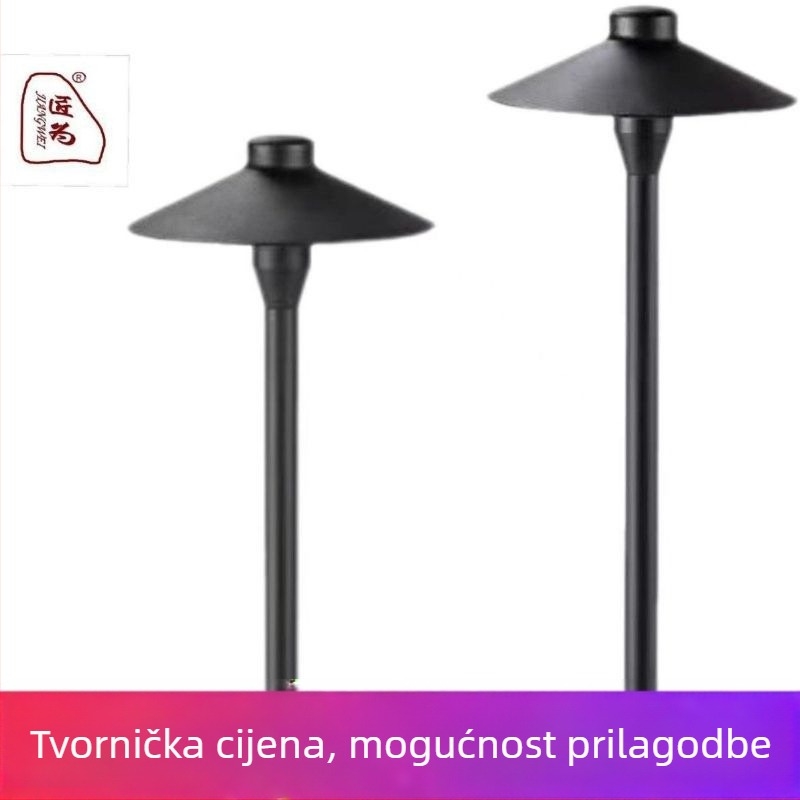 Vanjsko kućište lampe za travnjak za osvjetljenje krajolnika - park lampu u obliku gljive