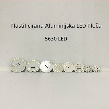 Komplet dijelova LED žarulje s E27 navojem, aluminijsko kućište i plastično kućište