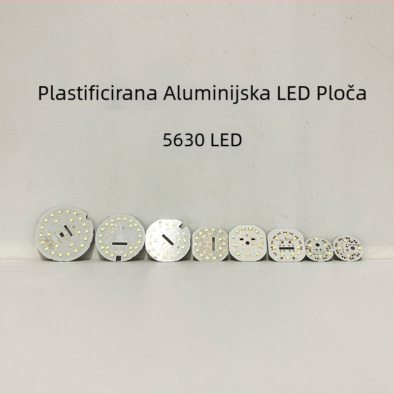 Komplet dijelova LED žarulje s E27 navojem, aluminijsko kućište i plastično kućište