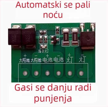 Potpuna automatska solarna kontrolna ploča za fotonaponski panel i upravljač rasvjetom na ulici