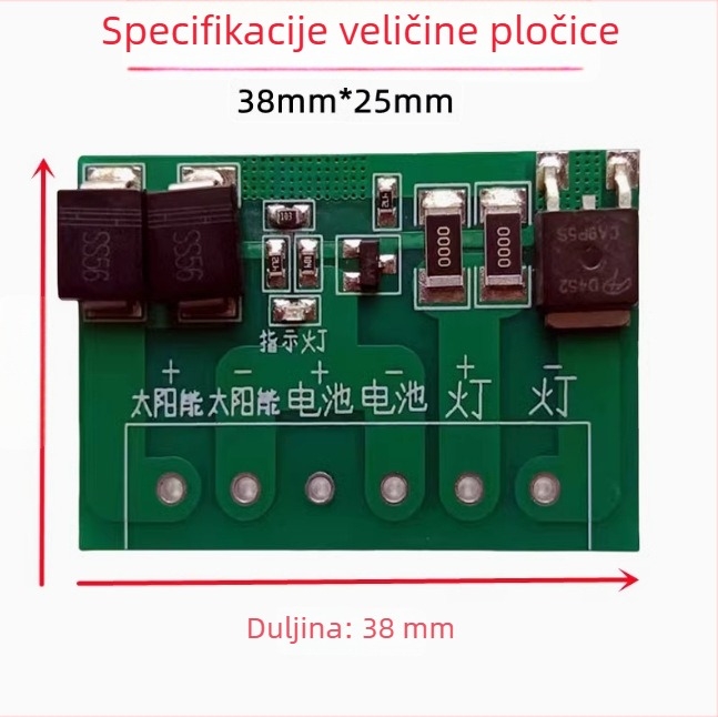 Potpuna automatska solarna kontrolna ploča za fotonaponski panel i upravljač rasvjetom na ulici