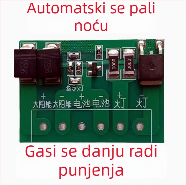 Potpuna automatska solarna kontrolna ploča za fotonaponski panel i upravljač rasvjetom na ulici