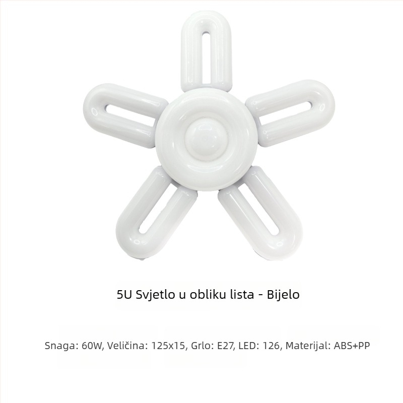 LED žarulica s uštedom energije s E27 navojem, kuglasta, namjena za kućnu upotrebu, 60W, bijela svjetlost 6500K, energetsku klasu 1