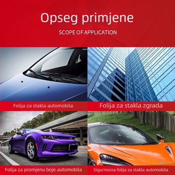Tekućina za uklanjanje ljepila s ostatka folije za prozore automobila