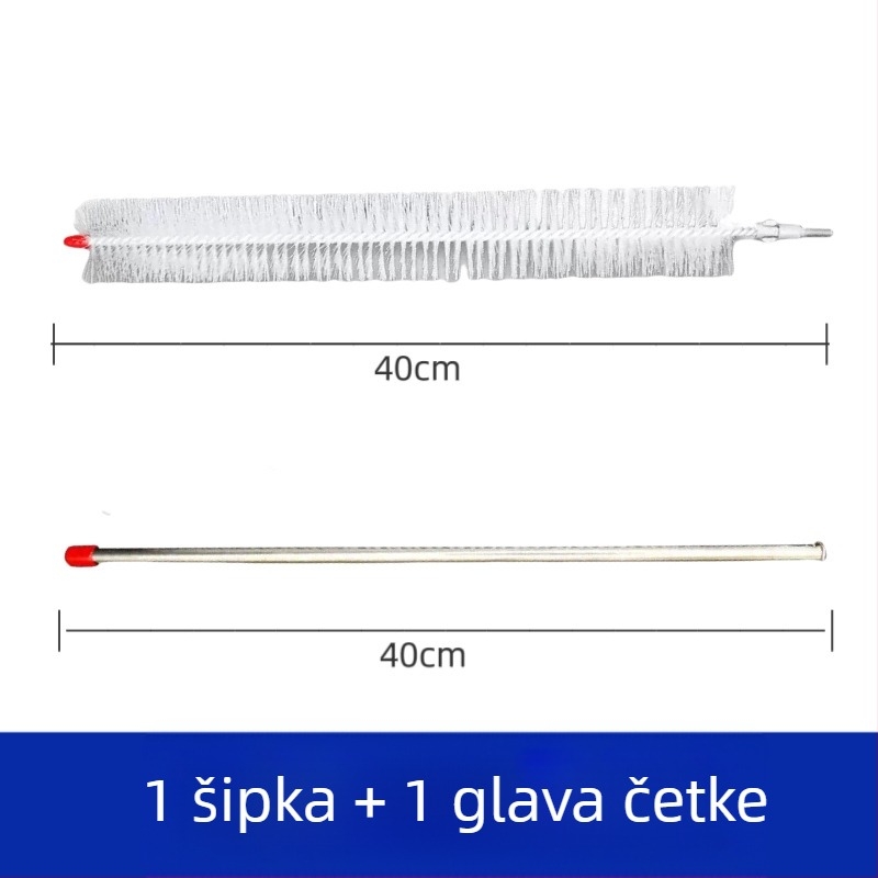 Duga drška četke za čišćenje radijatora automobila, bez demontaže, pogodna za velika i mala vozila, uklanjanje prašine
