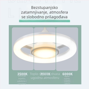 LED svjetlo za dopunsko osvjetljenje bez sjene, kružna lampa za live beauty, za tetovaže, šminku i nokte