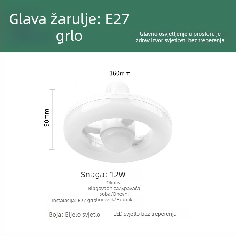 LED svjetlo za dopunsko osvjetljenje bez sjene, kružna lampa za live beauty, za tetovaže, šminku i nokte