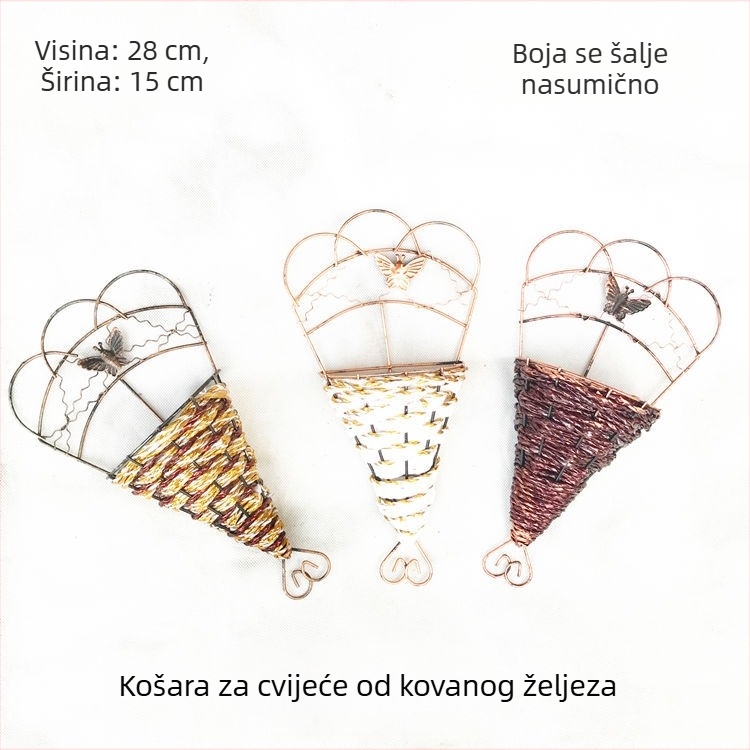 Umjetne ljubičaste zidne viseće cvjetne vinove loze za svadbeni i kućni dekor, balkon, cvijeće od svile