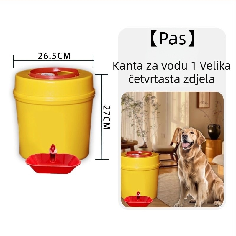 Automatska posuda za vodu i hranu za perad i kućne ljubimce