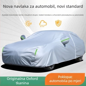 Shuojie Pokrov za automobil – debeo, vodootporan, otporan na kišu i sunce, toplinska izolacija, univerzalni pokrov vozila
