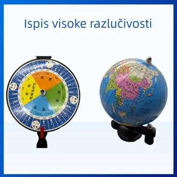 Geografski globus za nastavu s električnim i ručnim načinom rada