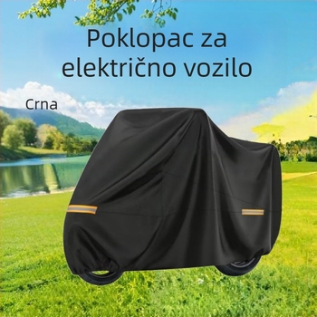 Navlaka za kišu od 210D Oxford platna za električni motocikl i električni bicikl, debela, zaštita od prašine i kiše