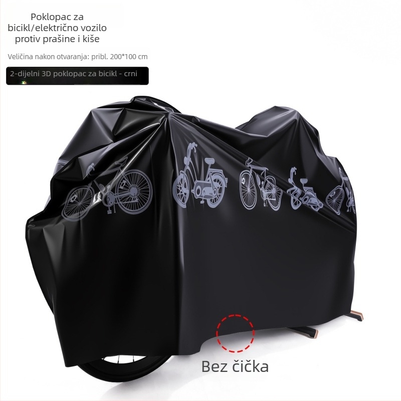 PEVA navlaka za bicikl i motocikl – zaštita od kiše, sunca i prašine