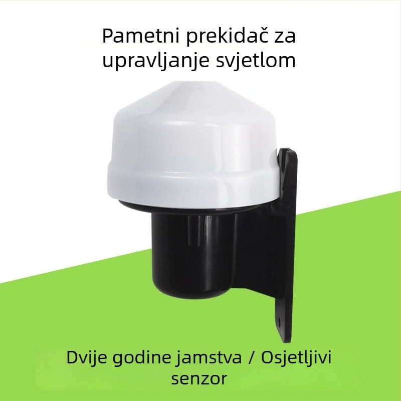 Vanjska rasvjeta 220V: ulična svjetiljka s senzorom za upravljanje svjetlom i inteligentnim automatskim upravljanjem rasvjetom