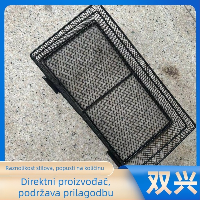 Žičana viseća košara za pegboard – zidni metalni nosač za pohranu, višenamjenski