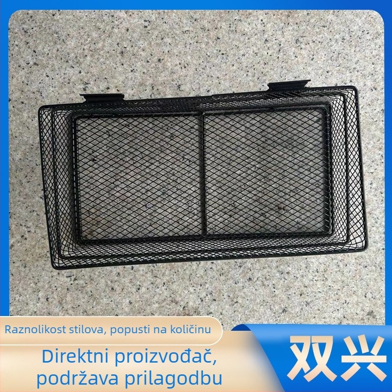 Žičana viseća košara za pegboard – zidni metalni nosač za pohranu, višenamjenski