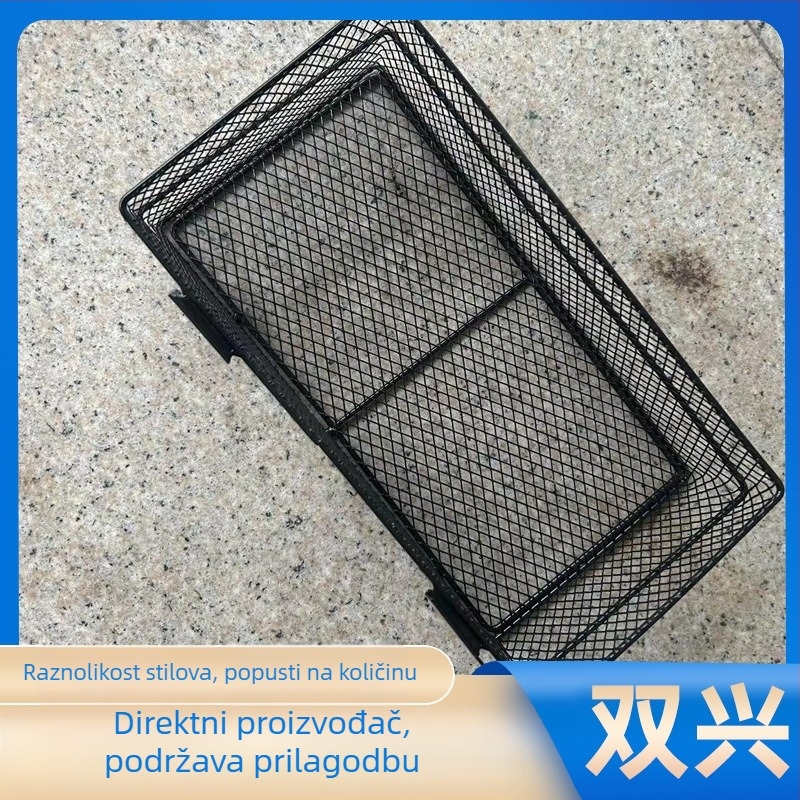 Žičana viseća košara za pegboard – zidni metalni nosač za pohranu, višenamjenski