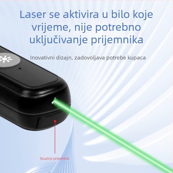 LC-168S zračna miš s PPT prebacivanjem stranica, laserski pokazivač, dodirna olovka, olovka za elektroničku ploču, pametno daljinsko upravljanje