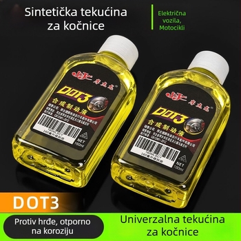 Kočiona tekućina za električna vozila, univerzalna za vozila na baterije, motocikle i tricikle — sintetičko hidraulično ulje