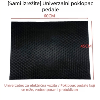 Univerzalne gumene podloge za pedale za električna vozila