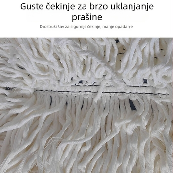 Teleskopska pamučna četka za uklanjanje prašine, nanošenje voska i poliranje automobila