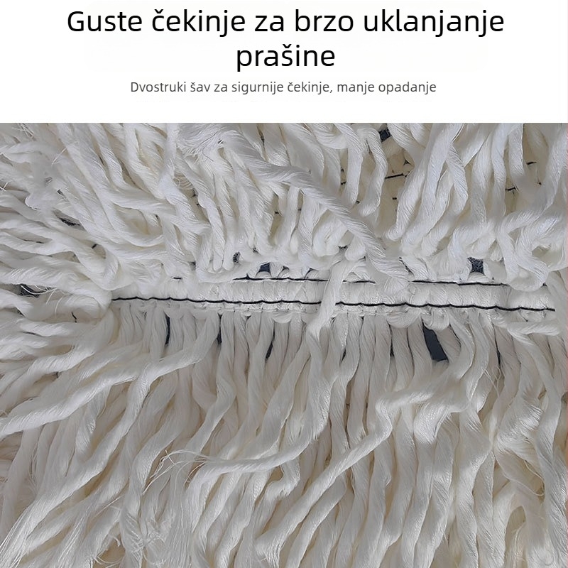 Teleskopska pamučna četka za uklanjanje prašine, nanošenje voska i poliranje automobila