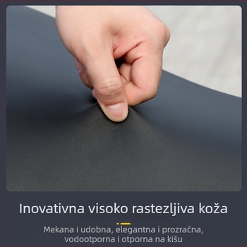 Sjedalna navlaka od elastične kože s flis podstavom, za električne skutere, sve sezone, vodootporna i otporna na sunce