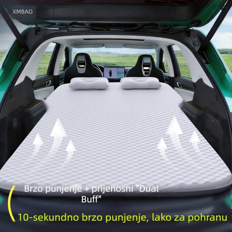 Zračni madrac za Xiaomi SU7 automobil — madrac za stražnje sjedalo za spavanje i madrac u prtljažniku, napuhujući auto krevet