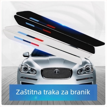 Zaštitne trake za prednji i stražnji branik – gumena traka za zaštitu od ogrebotina, dekor za rubove kotača i zaštita kutova