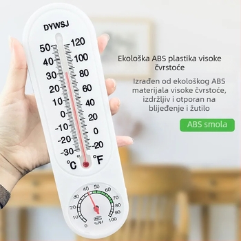 A12-15-3DY Direktni mjerač vlage i temperature, za kućno vješanje, za uzgoj u stakleniku