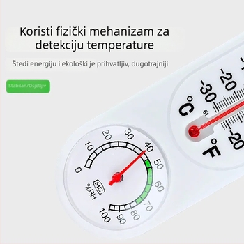 A12-15-3DY Direktni mjerač vlage i temperature, za kućno vješanje, za uzgoj u stakleniku