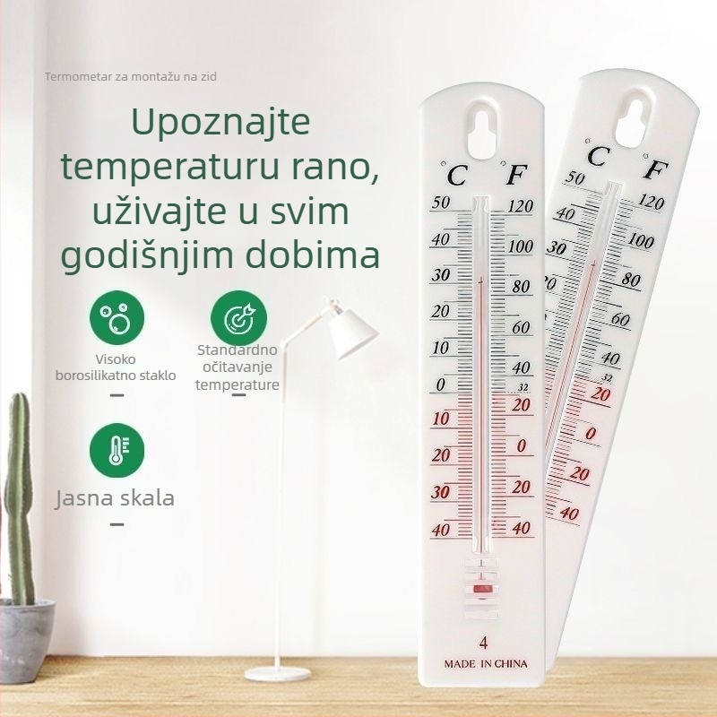 Higrometar i termometar za kućnu upotrebu, unutarnji mjerač vlage i visoko precizan termometar, za poljoprivredu, plastenike i uzgoj