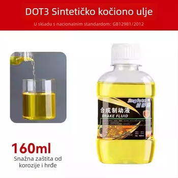 Jingfute tekućina za kočnice za električna vozila i motocikle, kompatibilno s ABS-om, 100–500 ml, dodatak za pumpu disk kočnice