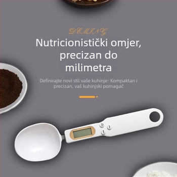 Elektronička mjerna žlica s preciznom gram-skalom za kuhinju i pečenje
