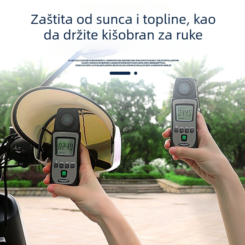 Kožna navlaka za upravljač električnih bicikala i motocikala, zaštita od sunca, vodootporna i otporna na vjetar