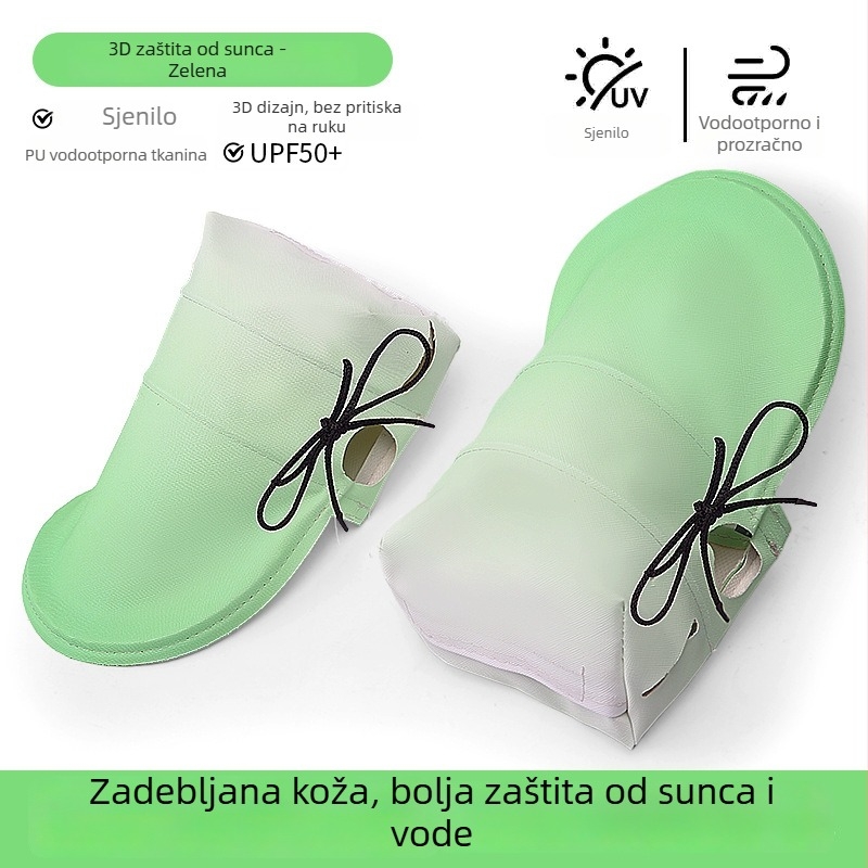 Kožna navlaka za upravljač električnih bicikala i motocikala, zaštita od sunca, vodootporna i otporna na vjetar