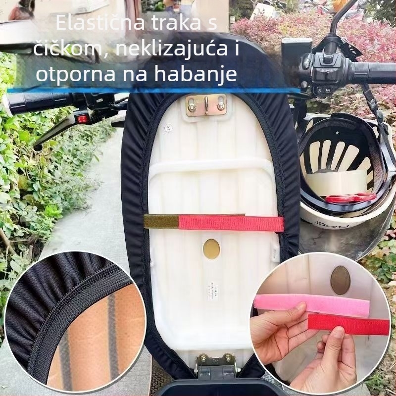 Prozračna navlaka za sjedalo za električna vozila, anti-slip s toplinskom izolacijom, od pamuka