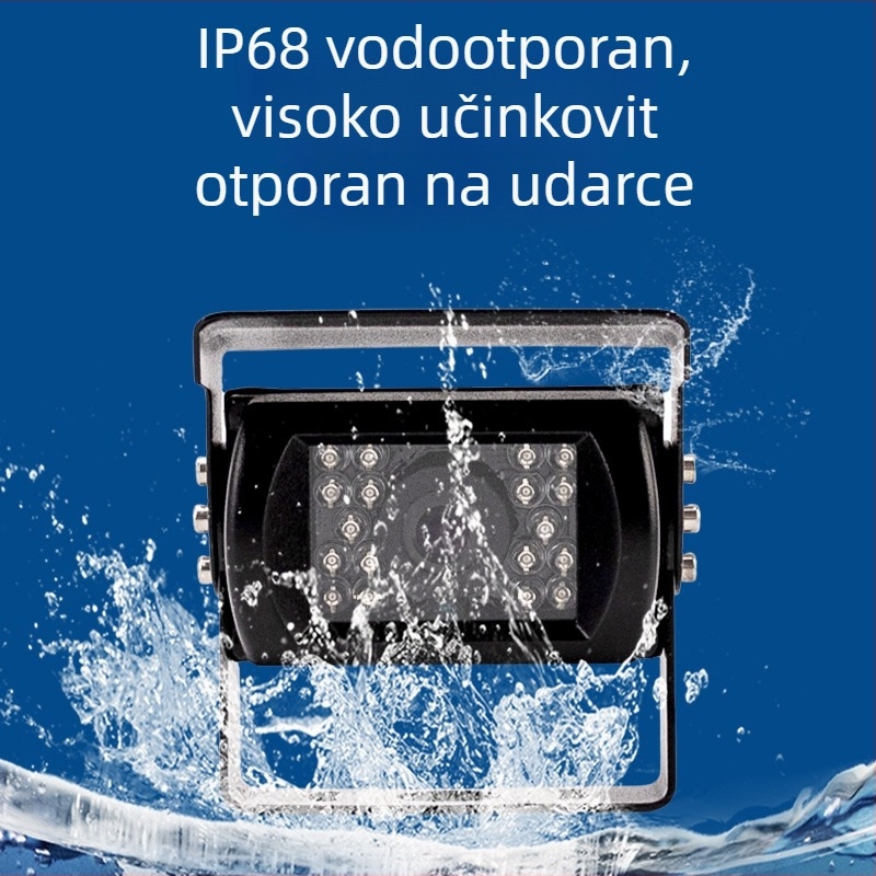 Kamionski DVR s infracrvenim noćnim vidom, panoramskom kamerom za mrtve kutove i stražnjom slikom
