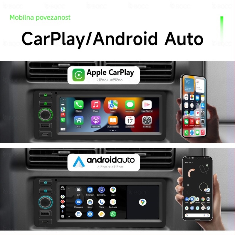 Hengchen Quad-Core Android Auto All-in-One sustav za Jeep/Dodge/Chrysler 1984–2002