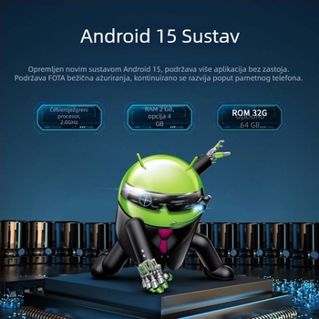 Hengchen 9-inčni Quad-Core Android auto stereo s navigacijom, Bluetoothom i HD kamerom za poleđinu