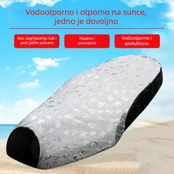 Kožna navlaka za sjedalo za električne skutere, debela, vodootporna, UV zaštita, toplinska izolacija, za sve sezone
